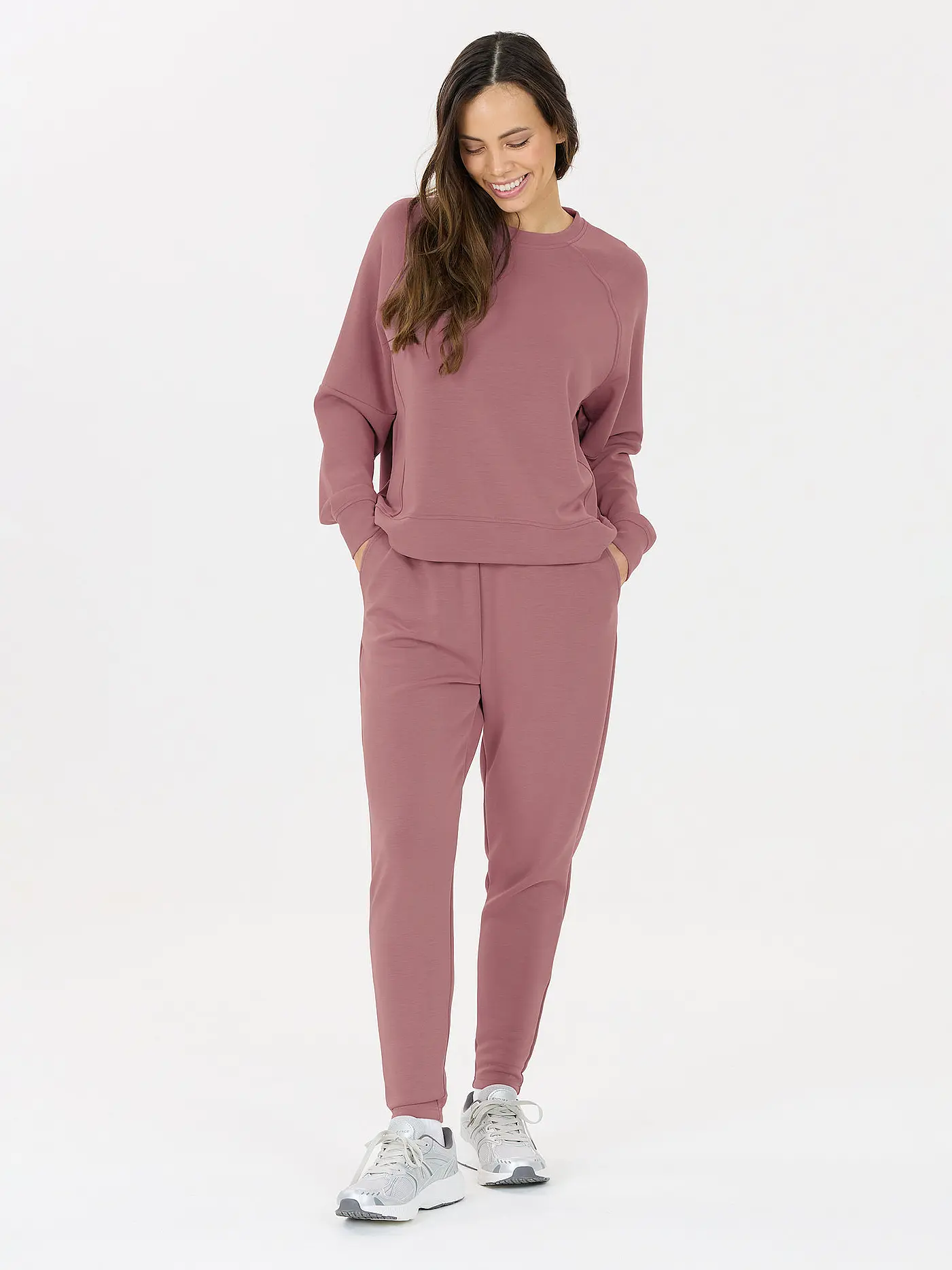 ATHLECIA | Damen Fitnesssweater Jacey Crew Neck | 